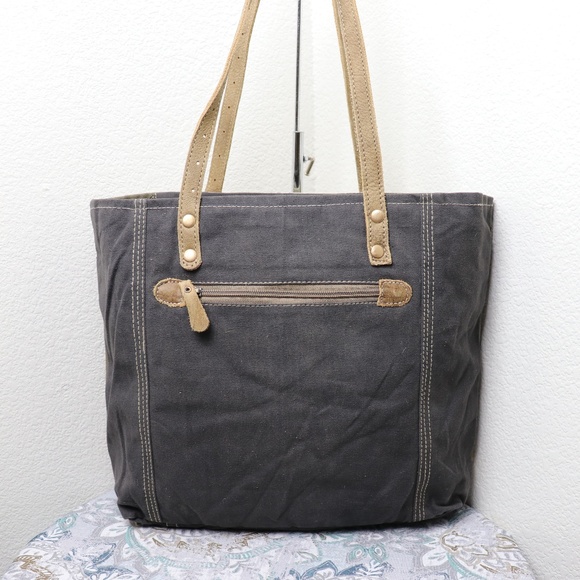 NEW Myra Bag UNI-KEY Large Tote Bag Canvas Purse - Picture 2 of 7